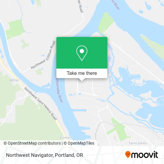 Northwest Navigator map