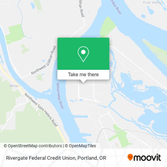 Rivergate Federal Credit Union map