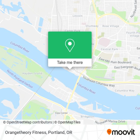 Orangetheory Fitness map