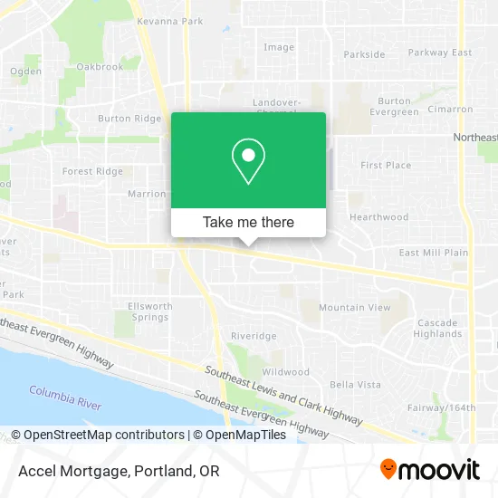Accel Mortgage map