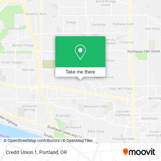 Credit Union 1 map