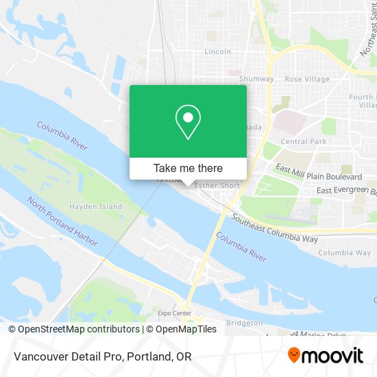 Mapa de Vancouver Detail Pro