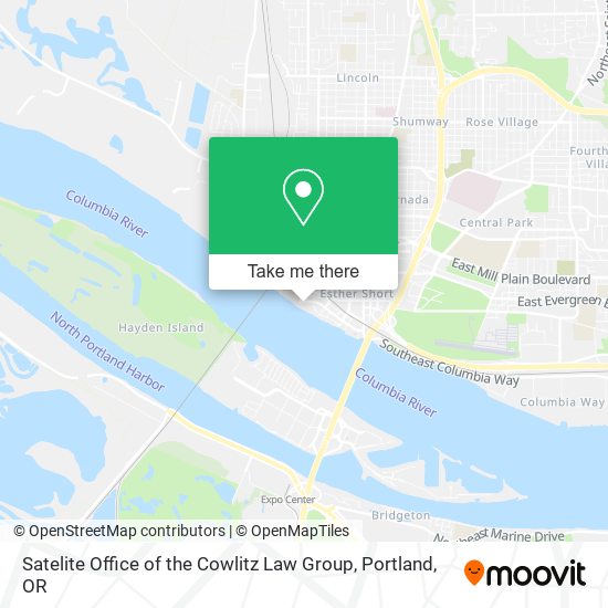 Mapa de Satelite Office of the Cowlitz Law Group