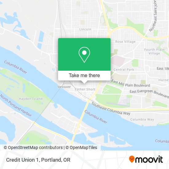 Credit Union 1 map