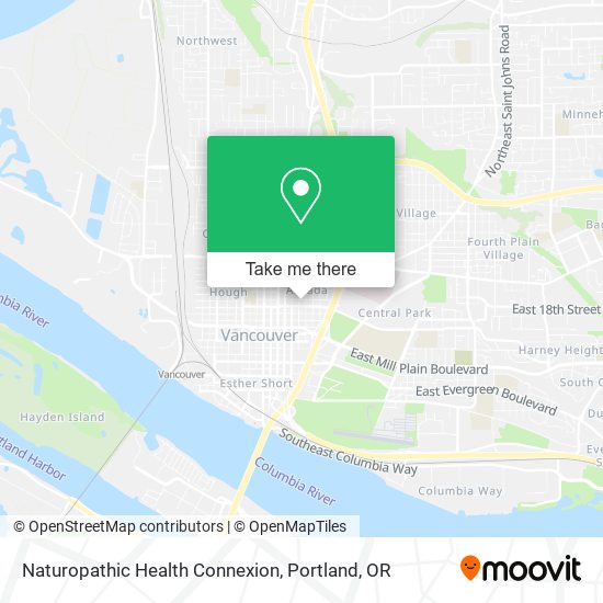 Naturopathic Health Connexion map