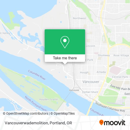 Mapa de Vancouverwademolition