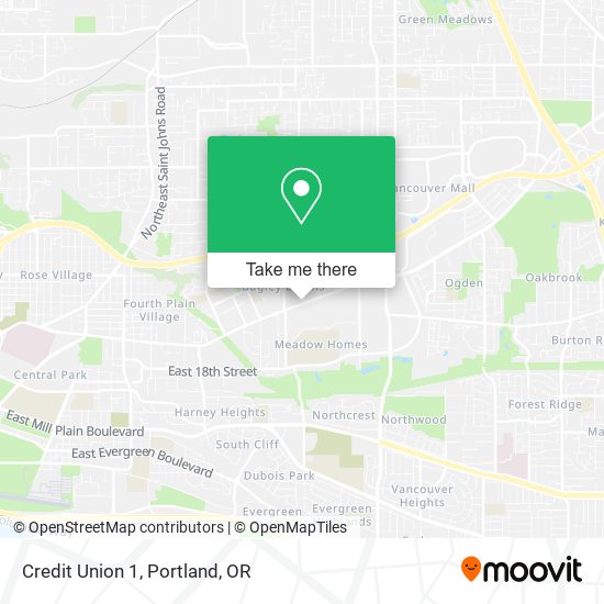 Credit Union 1 map