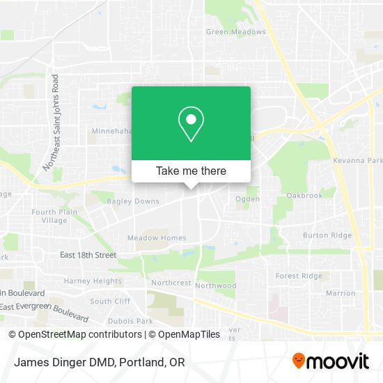 James Dinger DMD map