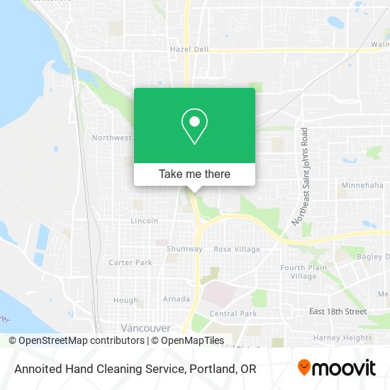 Annoited Hand Cleaning Service map