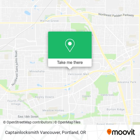 Mapa de Captainlocksmith Vancouver