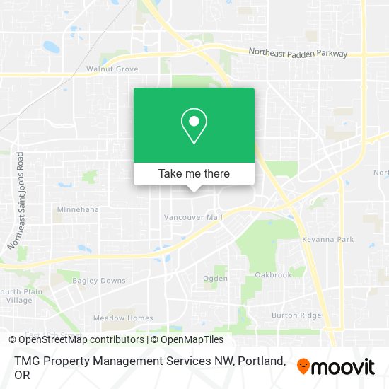 TMG Property Management Services NW map