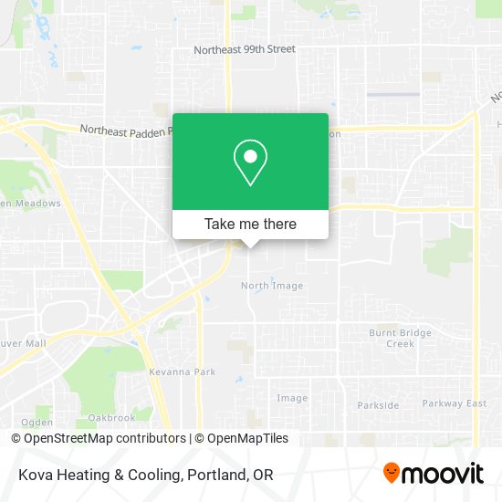 Kova Heating & Cooling map