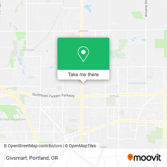 Givsmart map