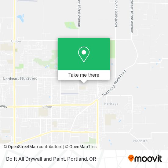 Do It All Drywall and Paint map