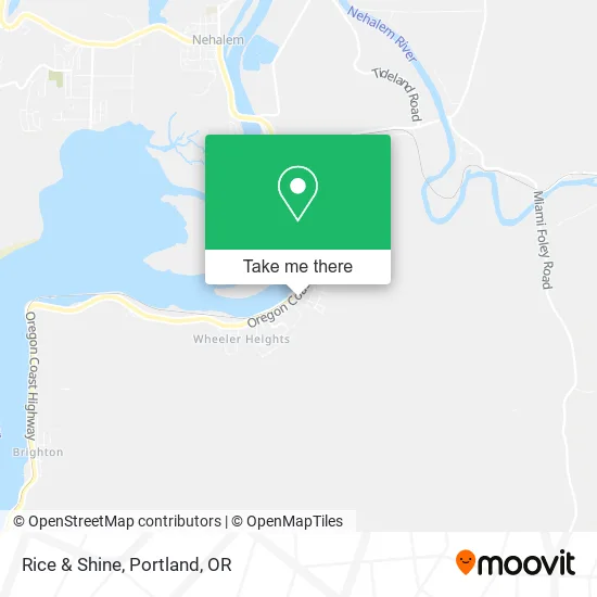 Rice & Shine map