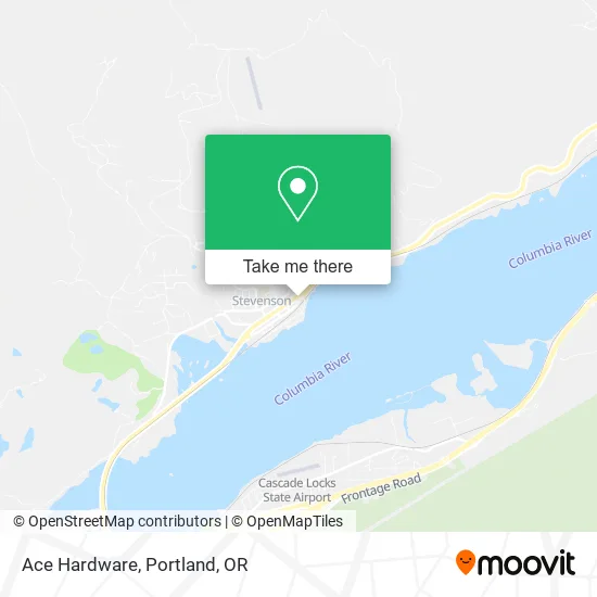 Ace Hardware map