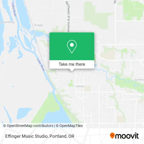 Effinger Music Studio map