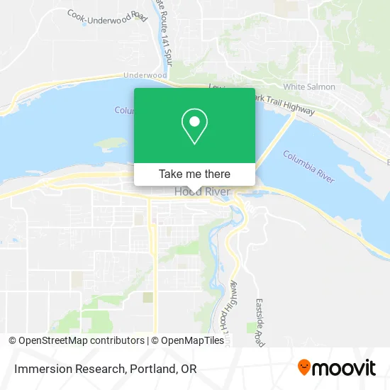 Immersion Research map