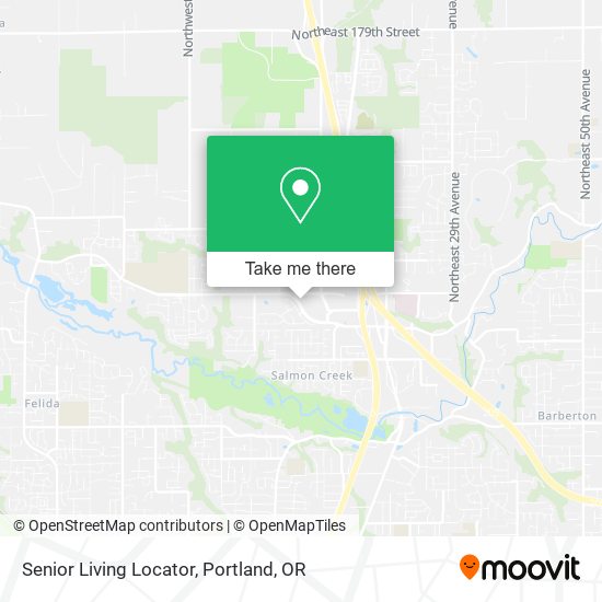 Mapa de Senior Living Locator