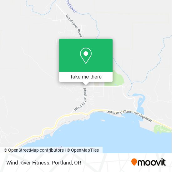 Mapa de Wind River Fitness