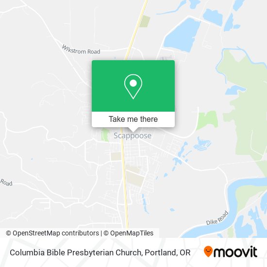 Mapa de Columbia Bible Presbyterian Church