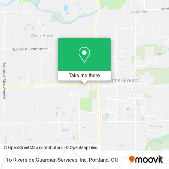 To Riverside Guardian Services, Inc map