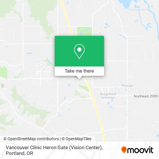 Mapa de Vancouver Clinic Heron Gate (Vision Center)