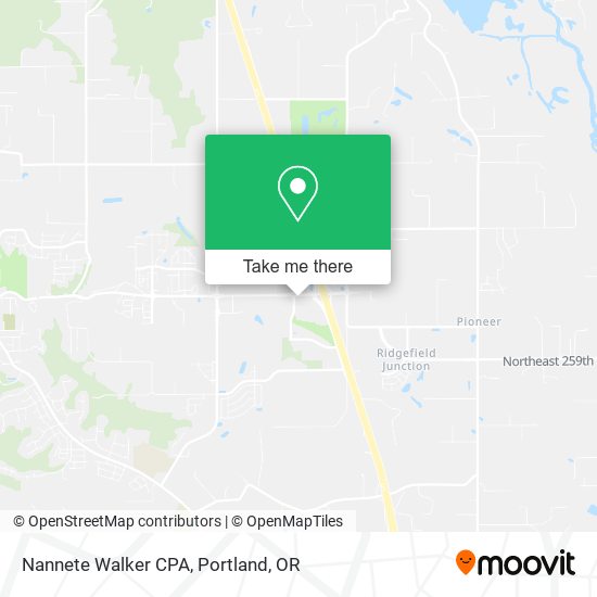 Nannete Walker CPA map