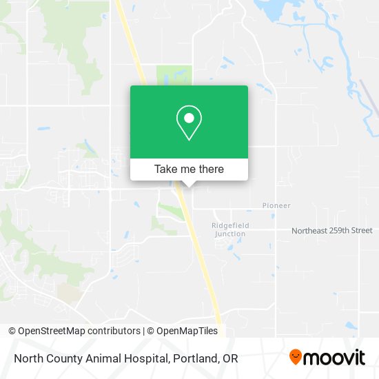 North County Animal Hospital map