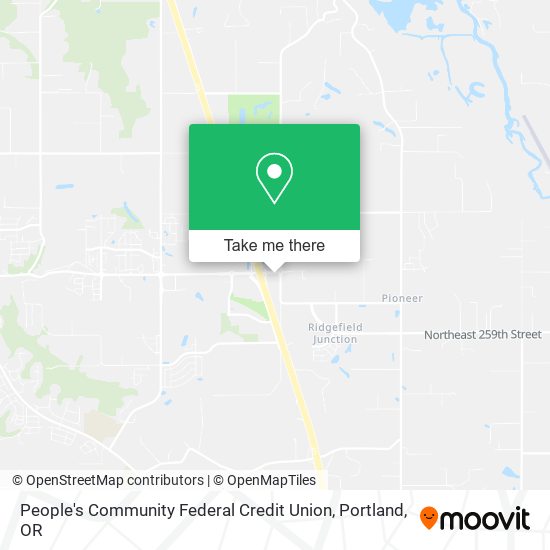 People's Community Federal Credit Union map