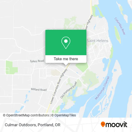 Mapa de Culmar Outdoors