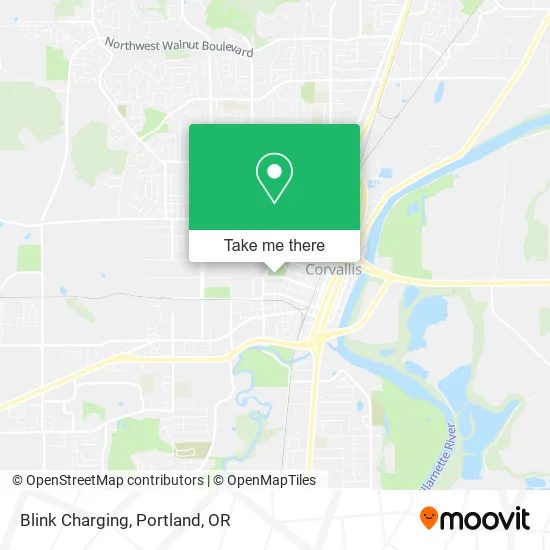 Blink Charging map