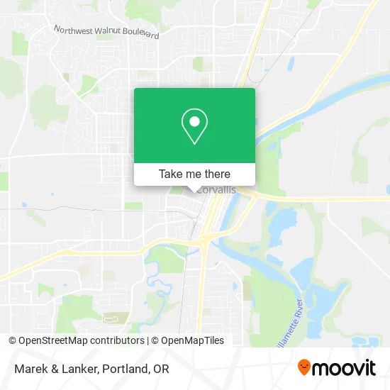 Marek & Lanker map