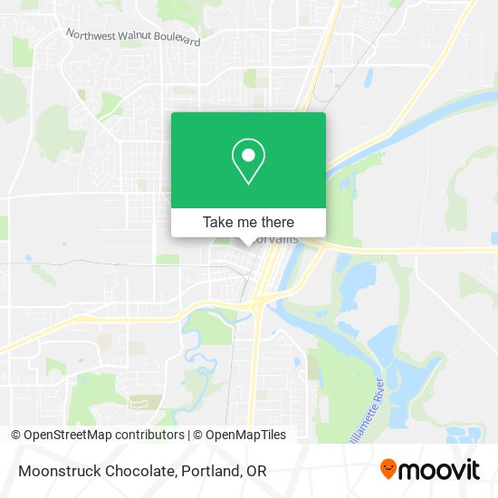 Mapa de Moonstruck Chocolate