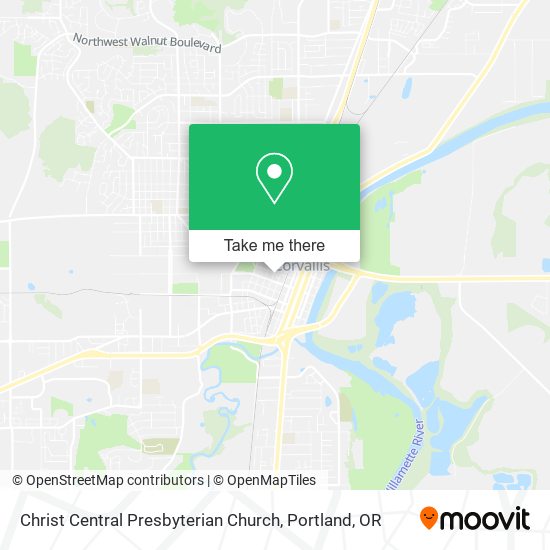 Mapa de Christ Central Presbyterian Church
