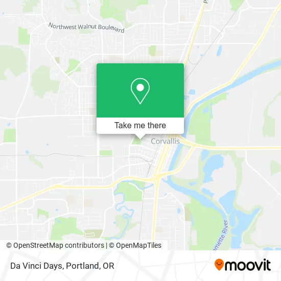 Da Vinci Days map