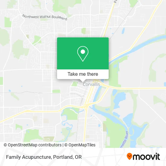 Family Acupuncture map