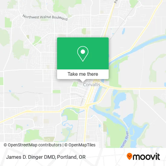 James D. Dinger DMD map