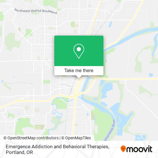 Emergence Addiction and Behavioral Therapies map