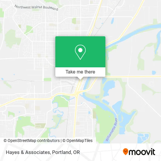 Hayes & Associates map