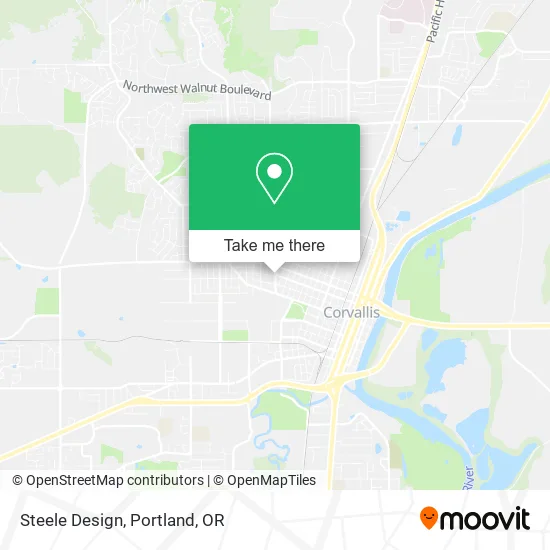 Steele Design map