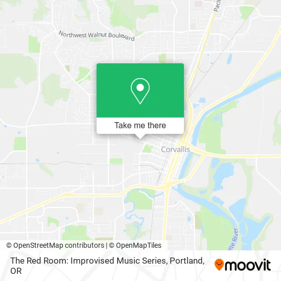 Mapa de The Red Room: Improvised Music Series