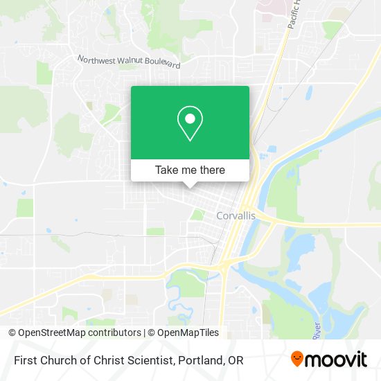 First Church of Christ Scientist map