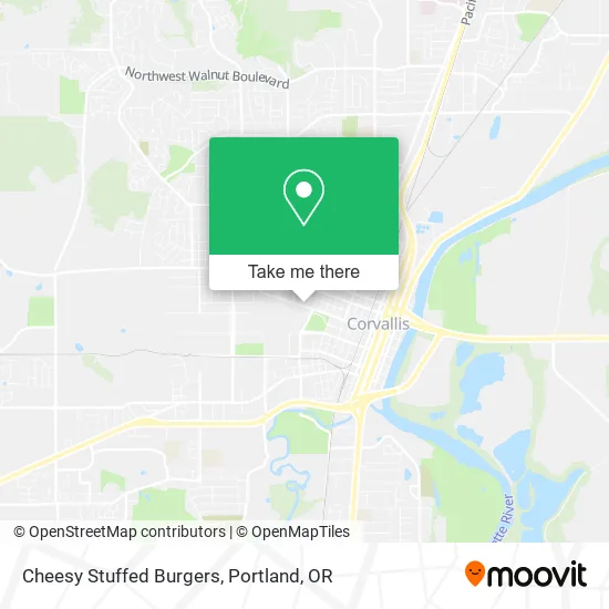 Cheesy Stuffed Burgers map