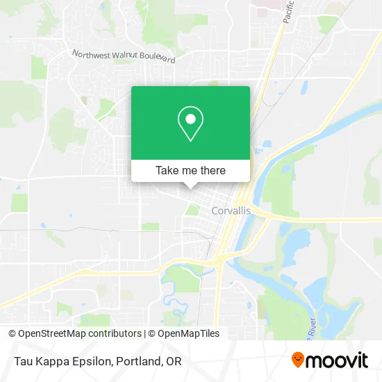 Tau Kappa Epsilon map