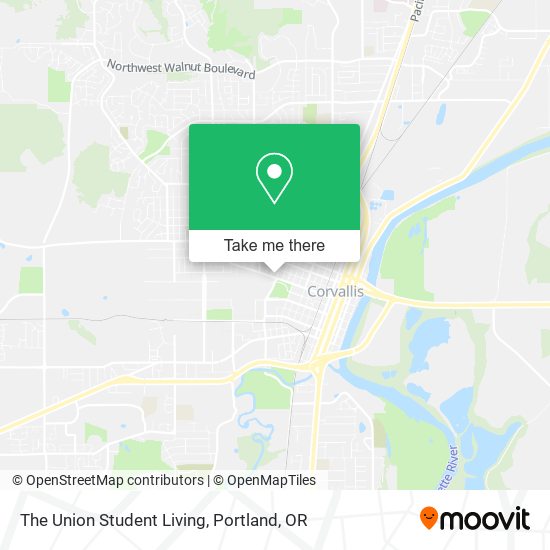 The Union Student Living map