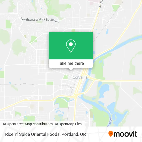 Rice 'n' Spice Oriental Foods map