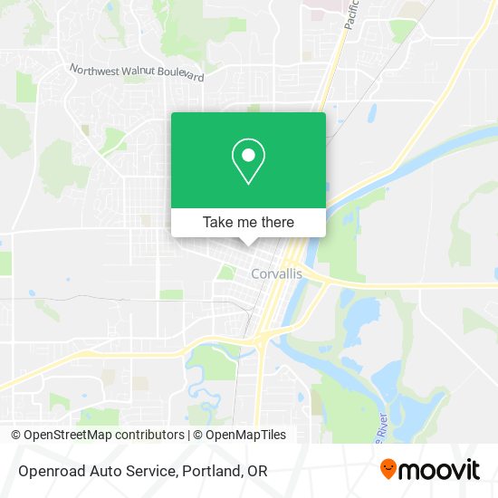 Mapa de Openroad Auto Service