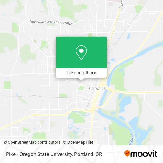 Pike - Oregon State University map