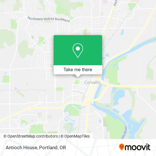 Mapa de Antioch House